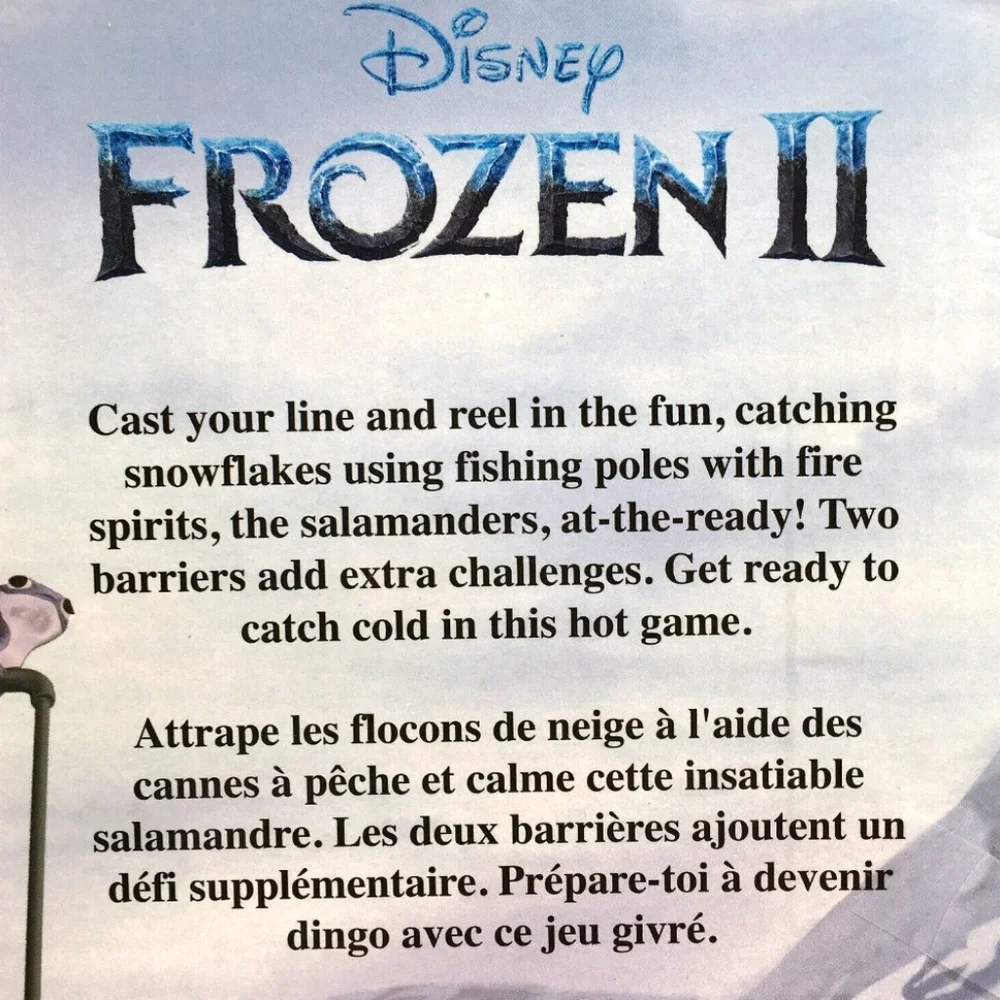 Disney Frozen Rumbling Rock Game, 3D Puzzle and Frosted Fishing Game Lot of 3